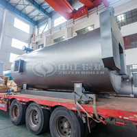 Réchauffeur d'huile thermique horizontal à gaz de four à coke industriel de 1400KW YQW