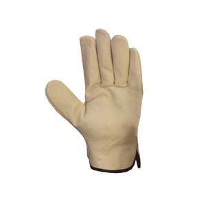 Gants de travail de protection des mains OEM, respirants, résistants, en cuir de vachette grainé, gants en cuir pleine main, gants de sécurité - Product Image 6