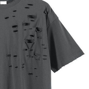 Camisetas Unisex de Diseño Nuevo, Estilo Desgastado, Hechas a Medida, Gruesas, Extra Grandes, 100% Algodón, Ecológicas, Transpirables, de Lona, para Hombre - Product Image 5