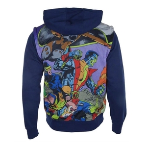 Sudadera con Capucha Personalizada de Alta Calidad para Hombre, Mezcla de Algodón y Poliéster, Cierre Duradero, Secado Rápido, Sublimación 3D con Impresión Completa - Product Image 2
