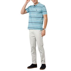 เสื้อโปโลสองสีสำหรับโปโลเสื้อโปโลกำหนดลายเองได้คุณภาพสูง - Product Image 4