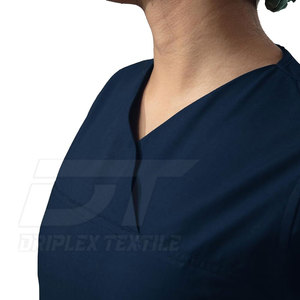 Top Trending Low Moq Mujeres Hospital Uniforme Venta al por mayor Mujeres Hospital Uniforme Ideal Scrub Set para enfermera - Product Image 4