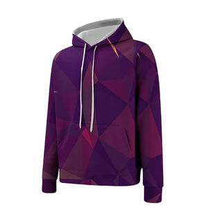 Sweat à capuche de base pour hommes doublé au design d'hiver avec sublimation 3D fabriqué au Pakistan OEM Logo ou étiquette personnalisés - Product Image 2