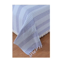 Nouvel ensemble de draps tissés faits main de qualité supérieure, écologiques, taille Queen, avec housses d'oreiller, couleurs personnalisées de luxe pour la décoration intérieure