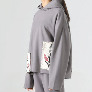 เสื้อสเวตเตอร์แบบสวมศีรษะของผู้หญิงเสื้อสเวตเตอร์แบบสวมหัวมีฮู้ดโอเวอร์ไซส์หนาอบอุ่นผ้าฟลีซทรงหลวมเสื้อผ้าสำหรับฤดูหนาวสไตล์ใหม่2024 - Product Image 5