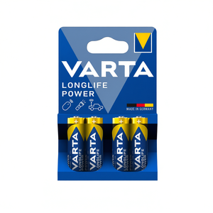 Piles alcalines LONGLIFE POWER AA avec câble, lot de 4, 04906121414, piles numériques - Product Image 2