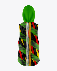 Ensemble Maillot et Short de Football Sublimé Respirant 7v7 – Service OEM, Conception Personnalisée, Coupe Extensible, Sans Manches, 100% Polyester - Product Image 2