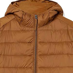 Veste d'hiver matelassée pour homme de haute qualité, personnalisée, avec col montant, tissu en toile, impression de logo sur le devant - Best-seller - Product Image 4