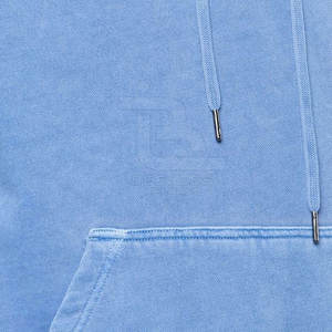 OEM logotipo personalizado con capucha diseño de lavado ácido para los hombres patrón sólido sudaderas con capucha de invierno al por mayor - Product Image 6