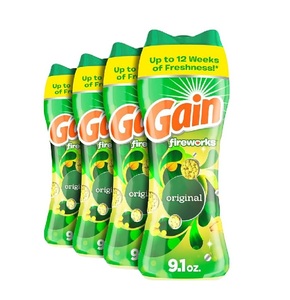 Gain Fireworks <b>Scent</b> <b>Booster</b> <b>Beads</b> Original <b>Scent</b> 9.1 oz Pack of 4 In Wash Laundry Freshener Cheap Bulk Sale Online - Product Image 2