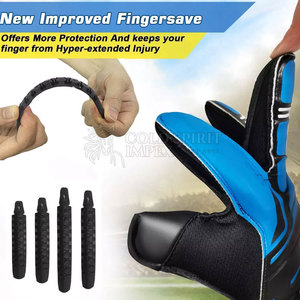 Gants de gardien de but de football de couleur personnalisée de haute qualité dernière conception avec tissu en cuir respirant - Product Image 4