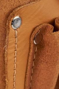 กระเป๋าเครื่องมือหนังพรีเมี่ยมด้านบนคลาสสิกหัวเข็มขัดลูกกลิ้งปลายง่ามคู่ที่ทำจากวัสดุที่มีคุณภาพเหมาะกับเอวสูงถึง50นิ้ว - Product Image 2