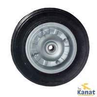 Nouvelle roue pneumatique SLT-744 Kanat avec jante en acier, pneus en caoutchouc, capacité de charge de 100-150 kg, construction métallique durable, rouleau