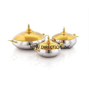 Conception martelée Stockage des aliments Hot PotTop Vente Casserole décorative faite à la main Servant une marmite à un prix abordable - Product Image 2