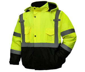 Chaqueta reflectante ligera para hombres y mujeres Ropa de trabajo al aire libre de alta visibilidad - Product Image 3