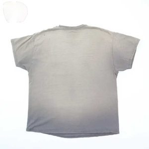 เสื้อยืดคอกลมทรงโอเวอร์ไซส์แบบครอป ผ้าฝ้าย 100% หนัก 220 กรัม ทรงบ็อกซี่ฟิต สไตล์วินเทจ ลุคย้อนยุค ซักแบบดิสเทรส สำหรับผู้ชาย รุ่น 2026 - Product Image 2