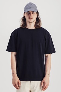 Camiseta de Cuello Redondo 100% Algodón para Hombre, Personalizable, Estilo Jersey Informal, Diseño Sólido, Ecológica, Transpirable, de Secado Rápido, Corte Regular - Product Image 6