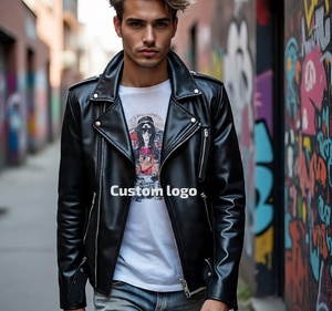 Chaqueta de cuero Fabricante de diseño personalizado para diseñadores Hecho a pedido Chaqueta de cuero Fabricante de moda - Product Image 4