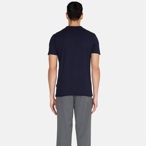 Camiseta de manga corta para hombre, camisa de cuello redondo con hombros descubiertos, 100% algodón, estampada, orientada a la exportación, directa de fábrica, de BD - Product Image 6