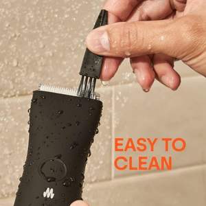 Afeitadora Corporal Eléctrica Negra con Cuchilla Rotatoria Única, Resistente al Agua IPX7, 90 Minutos de Autonomía, Lavable, con Opción de Repuesto - Product Image 2