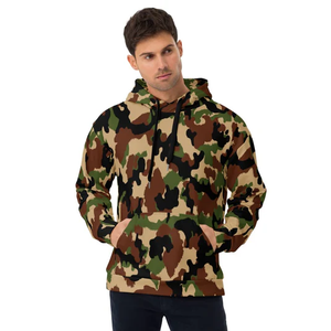 Sweat-shirts camouflage respirants au design personnalisé, en coton molletonné, couleur unie, à vendre - Product Image 4
