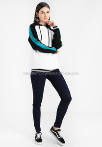 เสื้อกันหนาวแขนยาวแบบสวมหัวสำหรับผู้หญิงวัสดุหนังสำหรับฤดูใบไม้ร่วงฤดูหนาว - Product Image 3