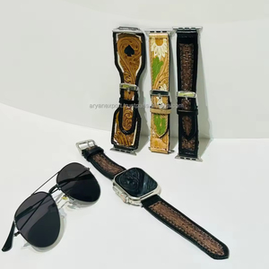 มือทาสีจริงของแท้เครื่องมือหนังตะวันตกการออกแบบที่กําหนดเองใช้งานร่วมกับสายนาฬิกาสไตล์ที่ดีที่สุดของขวัญอุปกรณ์เสริม Ever - Product Image 2