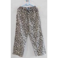 Ensemble de pyjama décontracté pour femmes, 100% coton léger, manches longues, col en V, style bohème hippie, imprimé floral à la main