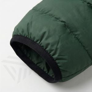 Men's Cropped Puffer Jacket Outdoor Winter Windbreaker Down Alternative <b>Coat</b> Insulated Warm Thermal Outerwear Stylish Snow Gear - Product Image 6