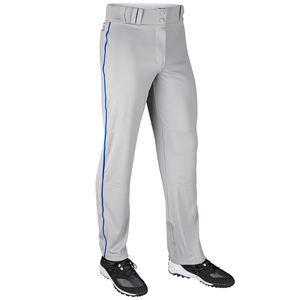 Pantalones de Béisbol Transpirables de Alta Calidad, Hechos a Medida Directo de Fábrica, Diseño Sólido, Ropa Deportiva de Poliéster para Softbol y Fastpitch - Product Image 3