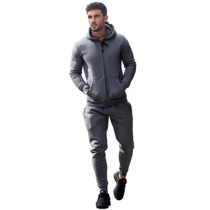 2025 personnalisé conçu hommes lourd noir survêtement Slim Fit imprimé solide motif respirant grande taille ensembles d'hiver - Product Image 5