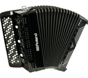 NUEVO Acordeón Cromático FR4XB Original en Negro - Product Image 1