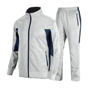 Conjuntos Deportivos de Invierno Unisex Más Vendidos, 100% Algodón, Resistentes al Viento, Transpirables, con Cremallera y Logotipo Personalizado, Tallas Grandes, Forro Polar - Product Image 2