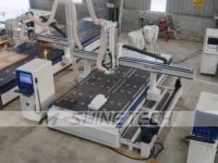 Máquina CNC de 4 Ejes MS90 2040 para Grabado y Corte de Madera, con Husillo ATC GDZ de 9KW para Tallado de Madera