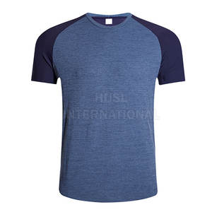 Nueva llegada ropa de entrenamiento para hombre Slim Muscle Fit gimnasio manga corta correr ropa deportiva camiseta hombres algodón - Product Image 1