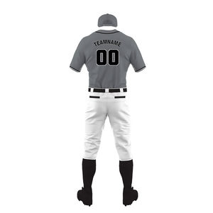 Service OEM Vêtements de sport Conception personnalisée Taille Baseball Uniforme Nouveau modèle Prix d'usine Polyester Baseball Uniforme avec logo personnalisé - Product Image 3