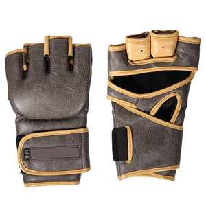 Professional MMA <b>Gloves</b> for Fight Training-Durable PU Material <b>Moisture</b> Wicking Hook and Loop Closure Unisex Adult Use - Product Image 1