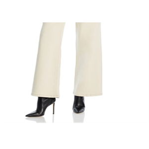 Jeans Blanknyc High Rise Vanilla Shake Beige in Denim, Gamba Larga Stile Boyfriend, Design Semplice e alla Moda, Taglia 31, Lavabili e Traspiranti - Product Image 3