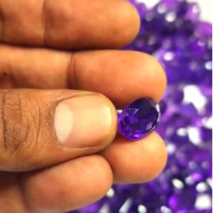 269ชิ้นอเมทิสต์สีม่วงธรรมชาติ10มม. ถึง20มม. รูปไข่1994 CTS ล็อตล็อตอเมทิสโตนคาตาล่าคุณภาพสูงตัดเรา $399ทุกคน - Product Image 3