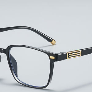 레트로 클래식 블랙 프레임 블루라이트 차단 근시 안경 사무실 스타일 방사선 차단 안경 - Product Image 5