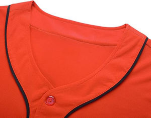 XS-4XL Oversize Loose Quick Dry 100%polyester Mesh Sport Jersey Breathable Short Sleeve Sports Uniform Blank <b>Baseball</b> Jersey - Product Image 2