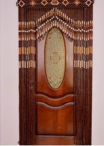 Colgante de pared de madera hecho a mano listo al por mayor con decoración ecológica de algodón bordado para interiores globales - Product Image 2