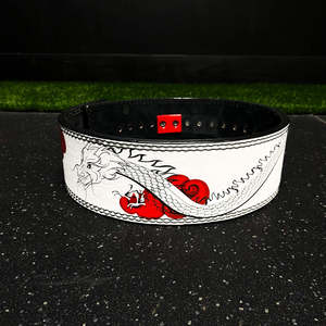 GAF vente en gros à prix réduit Ceinture d'haltérophilie personnalisée en cuir véritable avec impression d'anime 10mm 13mm Ceinture d'haltérophilie à levier - Product Image 6