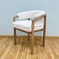 Offres Spéciales Chaise en bois faite à la main vietnamienne et table Chaise en bois et rotin de l'usine vietnamienne