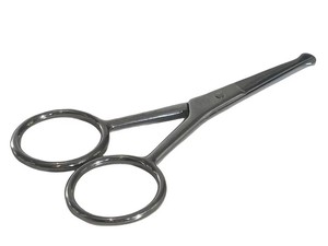 Tijeras Faciales Rectas con Mango de Cerámica, Instrumento de Belleza de Acero Inoxidable, Herramienta de Precisión para Recortar Cejas - Product Image 6