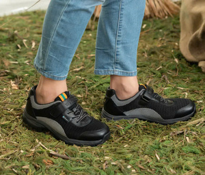 Wypex รองเท้าผ้าใบกีฬาชายทรงกว้าง, รองเท้ากีฬาทำจากยางกันกระแทกกันแบคทีเรียด้านบนระบายอากาศได้ดีพื้นรองเท้าน้ำหนักเบาให้ความอบอุ่น - Product Image 3