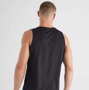 Débardeur léger pour hommes Summer Fit Cotton Fabric OEM Custom Logo - Product Image 4