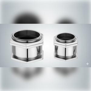 Nuevo y Popular Prensaestopas de Latón de Compresión Simple de Alta Resistencia AE15 Rosca M75 IP65 Niquelado para Cables de 65 a 74 mm - Product Image 6