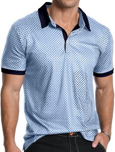 Ajuste moderno transpirable algodón Premium ajuste Regular suave de talla grande hombres para camisas de punto impreso estilo Safari personalizable - Product Image 6