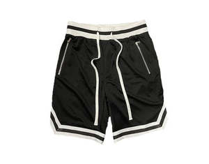 Short de fitness athlétique de haute qualité pour hommes avec tissu en maille Poche d'entraînement de gymnastique personnalisée motif solide pour le basket-ball - Product Image 3
